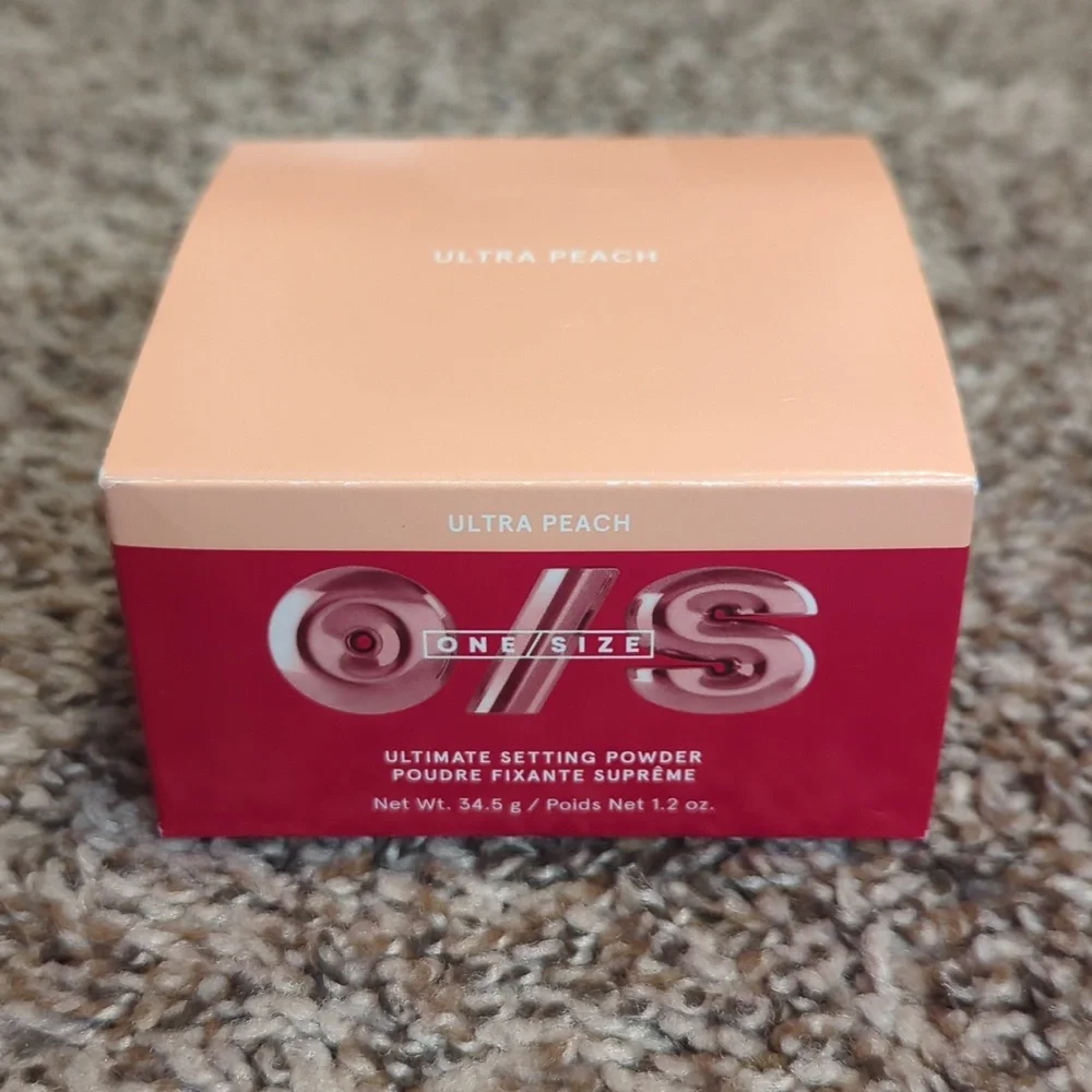 ONE/SIZE Ultra Peach Setting Powder Box - Peach & Deep Pink- REPOSH..